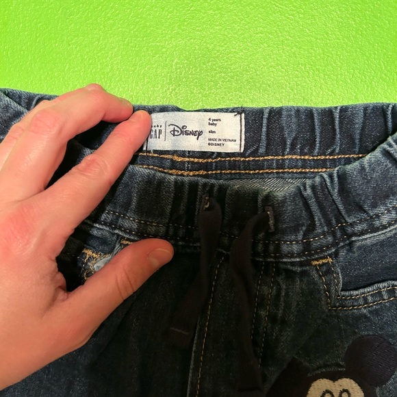 Gap Kids 4T Mickey Mouse Denim - Picture 3 of 3
